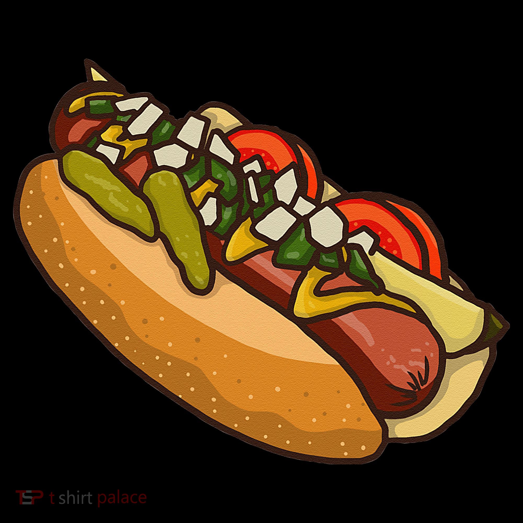 Chicago Style Hot Dog Lover Mousepad