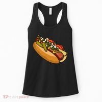 Chicago Style Hot Dog Lover Women's Tank Top thumb 0