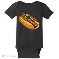Chicago Style Hot Dog Lover Baby Bodysuit thumb 0