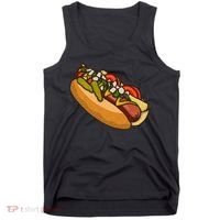 Chicago Style Hot Dog Lover Tank Top thumb 0