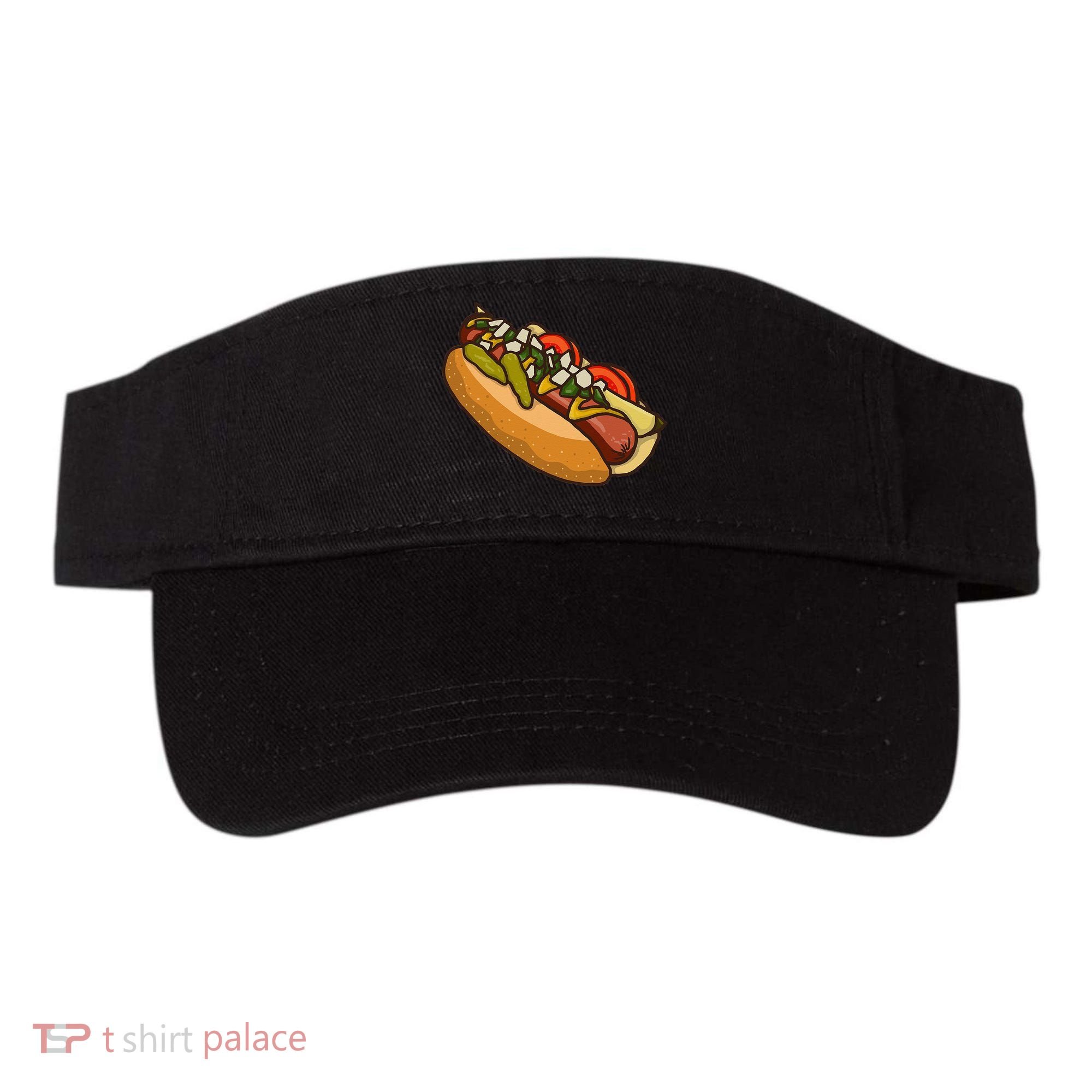 Chicago Style Hot Dog Lover Visor