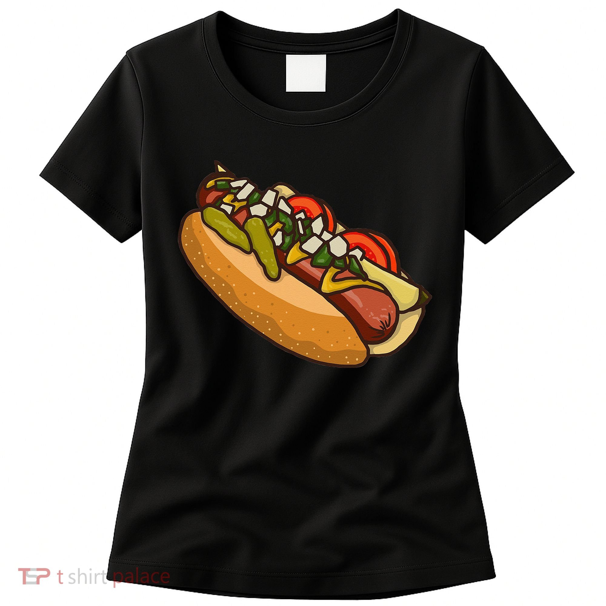 Chicago Style Hot Dog Lover Women's T-Shirt