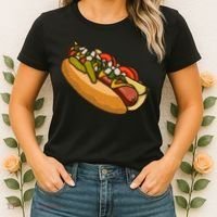 Chicago Style Hot Dog Lover Women's T-Shirt thumb 2