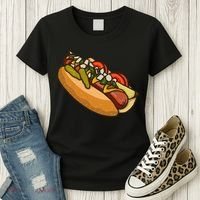 Chicago Style Hot Dog Lover Women's T-Shirt thumb 3