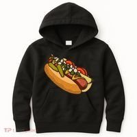Chicago Style Hot Dog Lover Kids Hoodie thumb 0