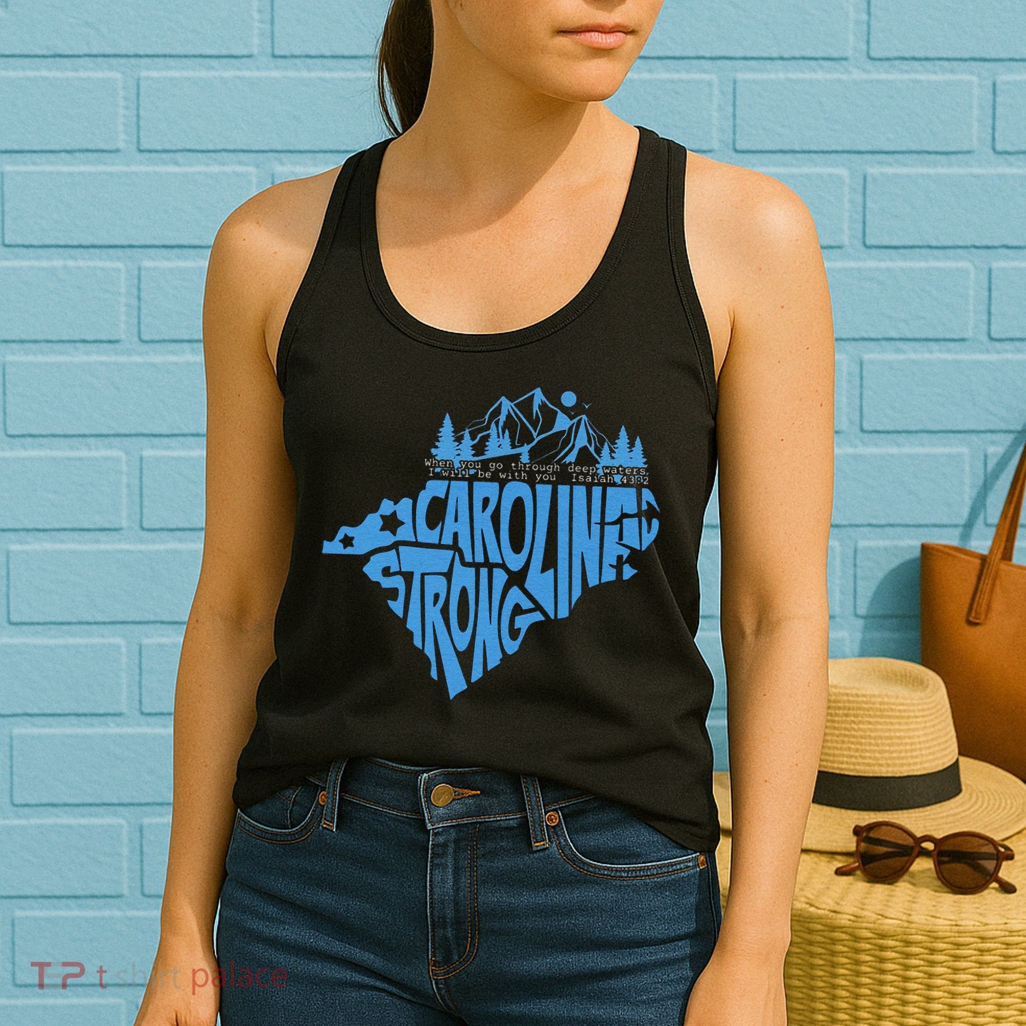 Carolina Strong Hurricane Relief Western Nc Women's Tank Top
