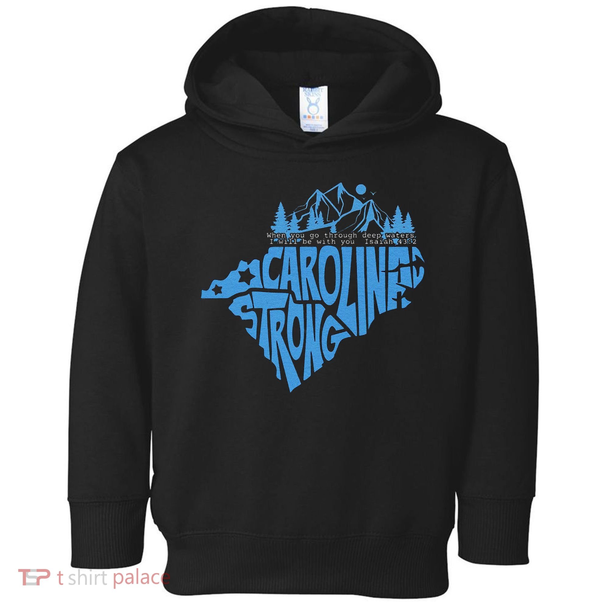 Carolina Strong Hurricane Relief Western Nc Toddler Hoodie