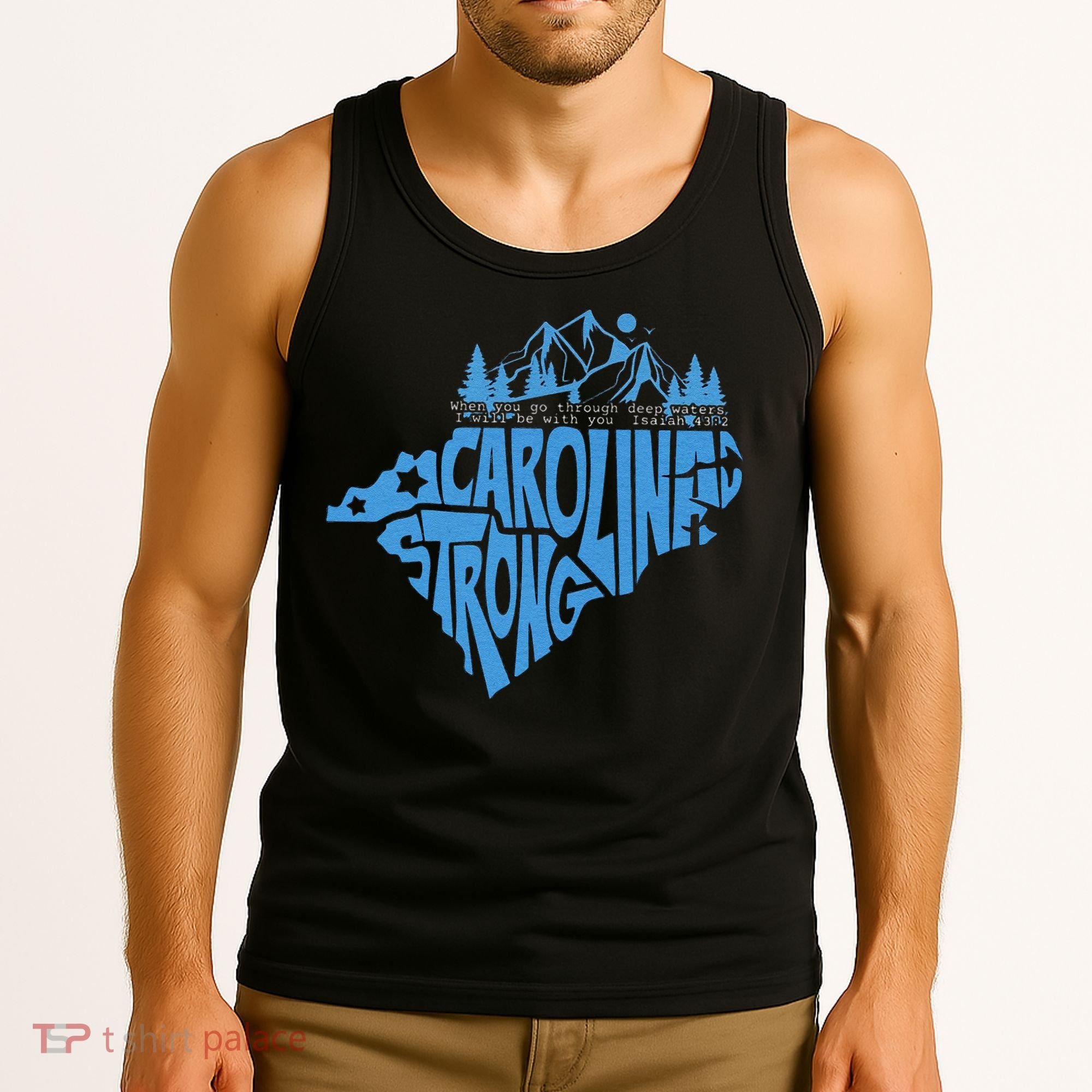 Carolina Strong Hurricane Relief Western Nc Tank Top