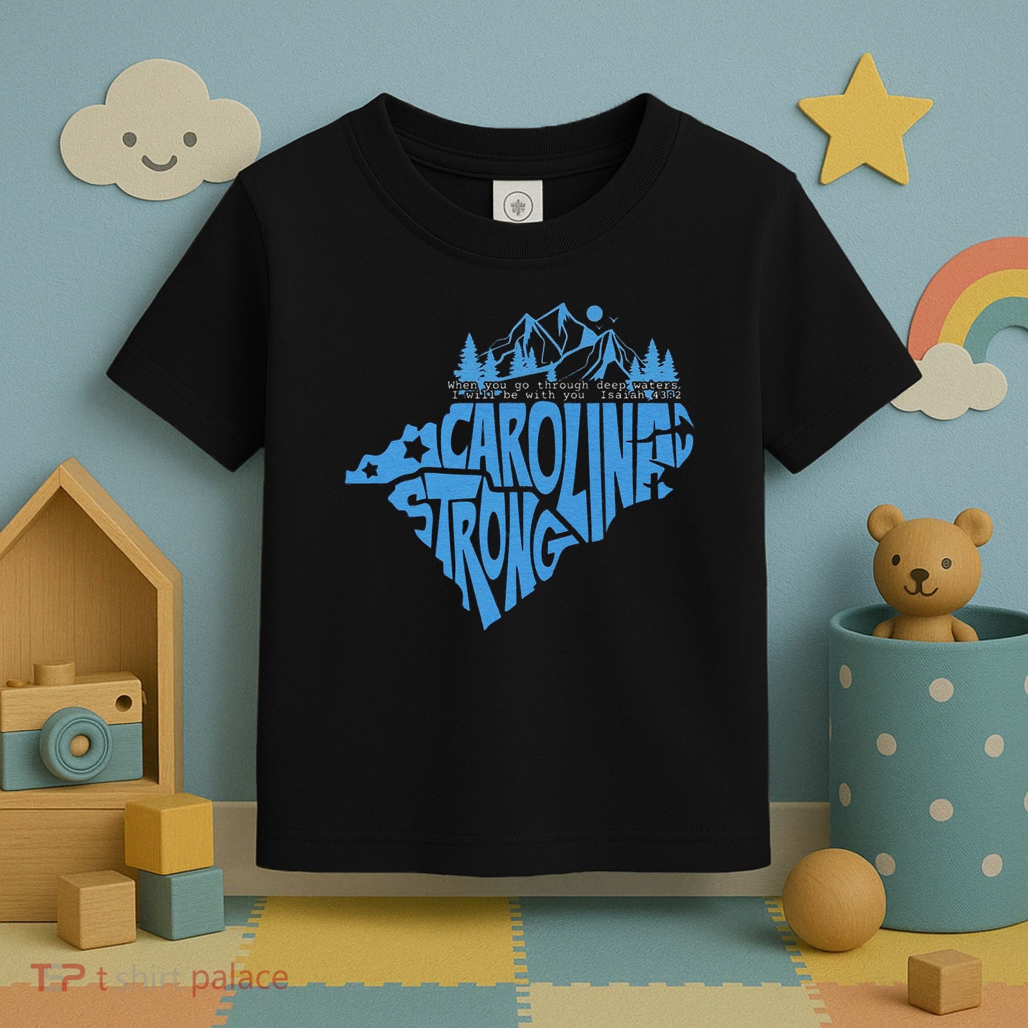 Carolina Strong Hurricane Relief Western Nc Toddler T-Shirt