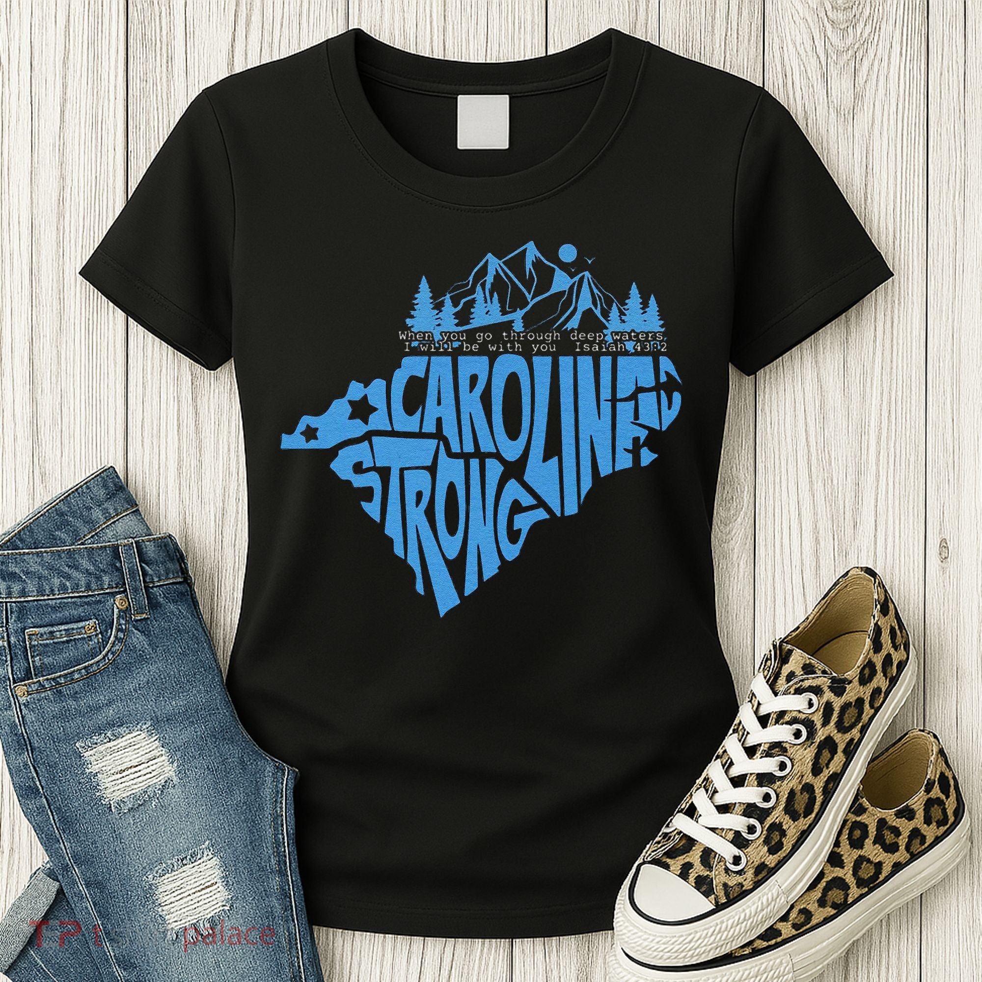Carolina Strong Hurricane Relief Western Nc Women's T-Shirt