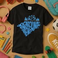 Carolina Strong Hurricane Relief Western Nc Kids T-Shirt thumb 3