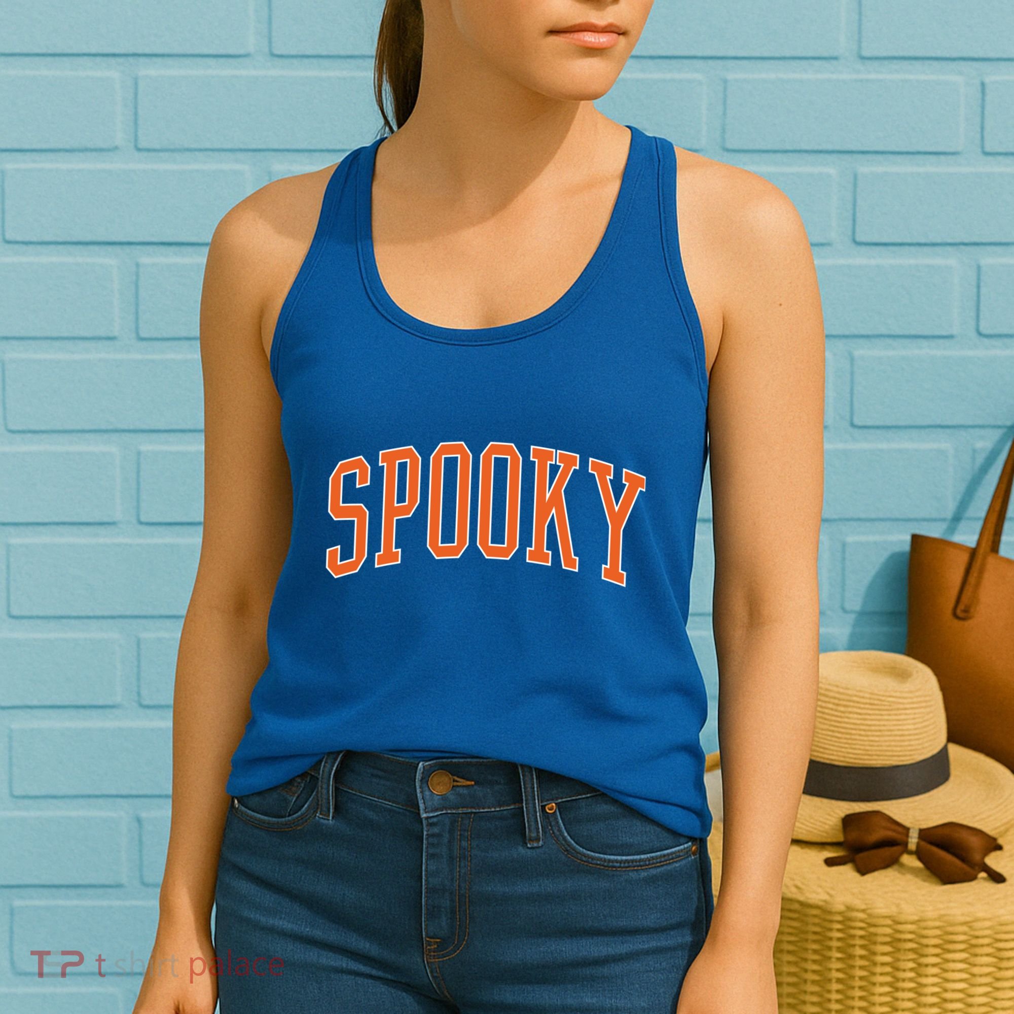 Classic Spooky Halloween Season Cute Gift Women's Tank Top