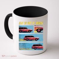 Car So Hot It Burns Comic Coffee Mug thumb 0