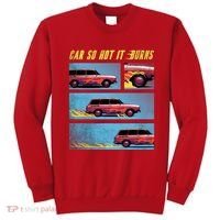 Car So Hot It Burns Comic Sweatshirt thumb 0