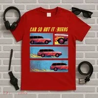 Car So Hot It Burns Comic T-Shirt thumb 5
