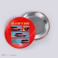 Car So Hot It Burns Comic Button thumb 0