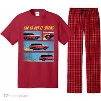 Car So Hot It Burns Comic Pajama Set thumb 0