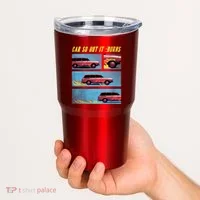 Car So Hot It Burns Comic Tumbler thumb 2