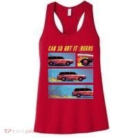 Car So Hot It Burns Comic Women's Tank Top thumb 0