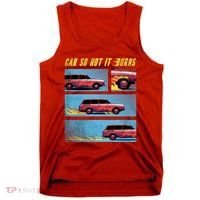 Car So Hot It Burns Comic Tank Top thumb 0