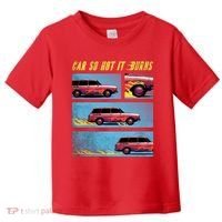 Car So Hot It Burns Comic Toddler T-Shirt thumb 0