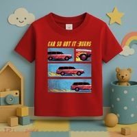 Car So Hot It Burns Comic Toddler T-Shirt thumb 3