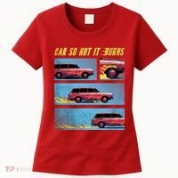 Car So Hot It Burns Comic Women's T-Shirt thumb 0