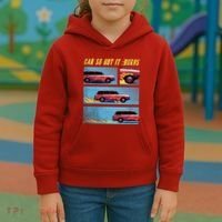 Car So Hot It Burns Comic Kids Hoodie thumb 3