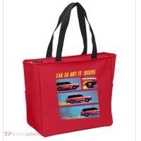 Car So Hot It Burns Comic Tote Bag thumb 2