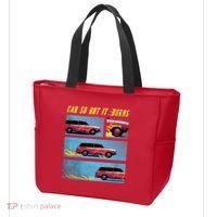 Car So Hot It Burns Comic Tote Bag thumb 3