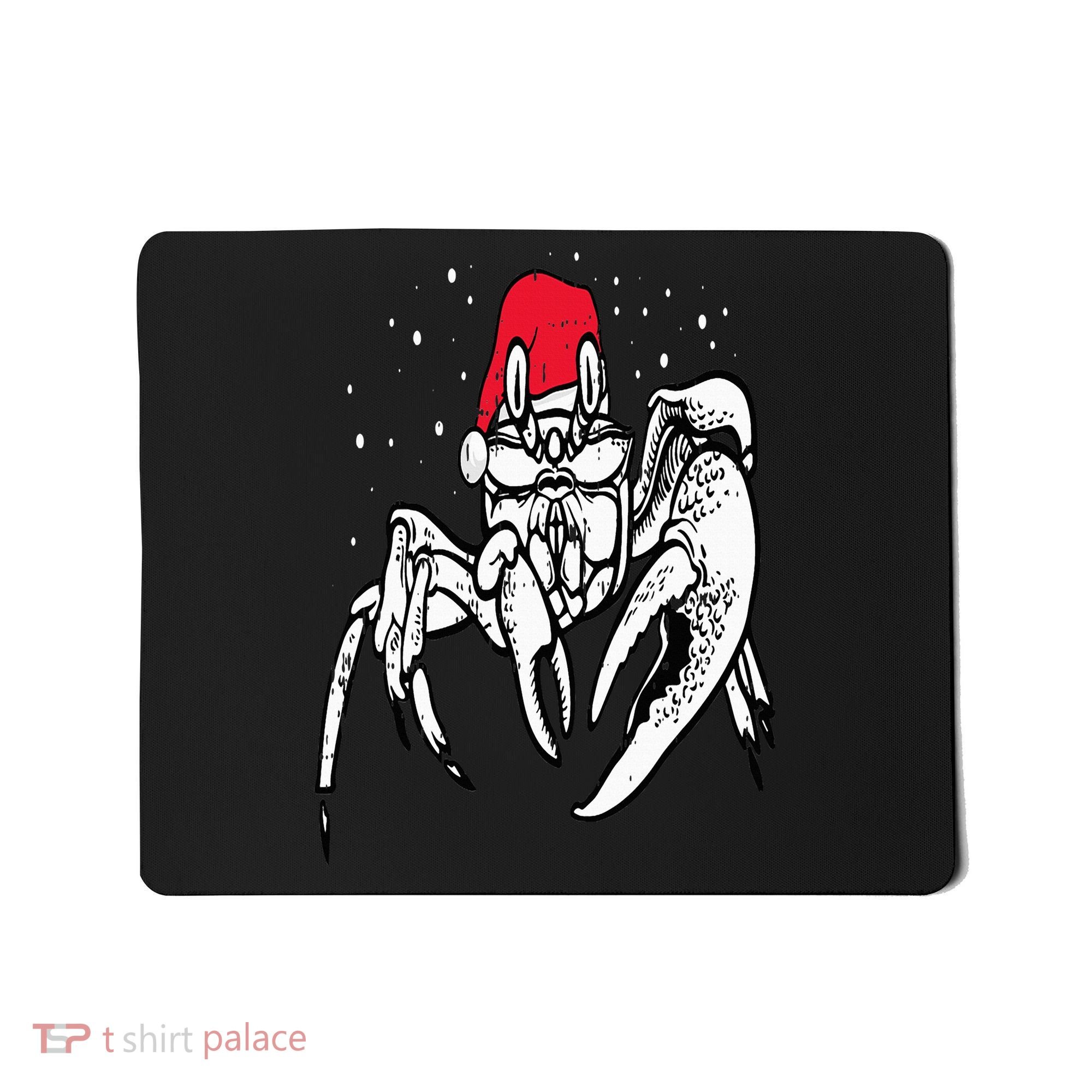 Crab Santa Hat Christmas Pajama XMas Holiday Animal Mousepad