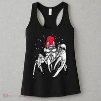 Crab Santa Hat Christmas Pajama XMas Holiday Animal Women's Tank Top thumb 3