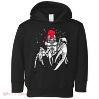 Crab Santa Hat Christmas Pajama XMas Holiday Animal Toddler Hoodie thumb 0