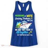 Cruise Ship Husband And Wife Cruising Partners For Life Gift Women's Tank Top thumb 0