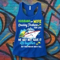 Cruise Ship Husband And Wife Cruising Partners For Life Gift Women's Tank Top thumb 3