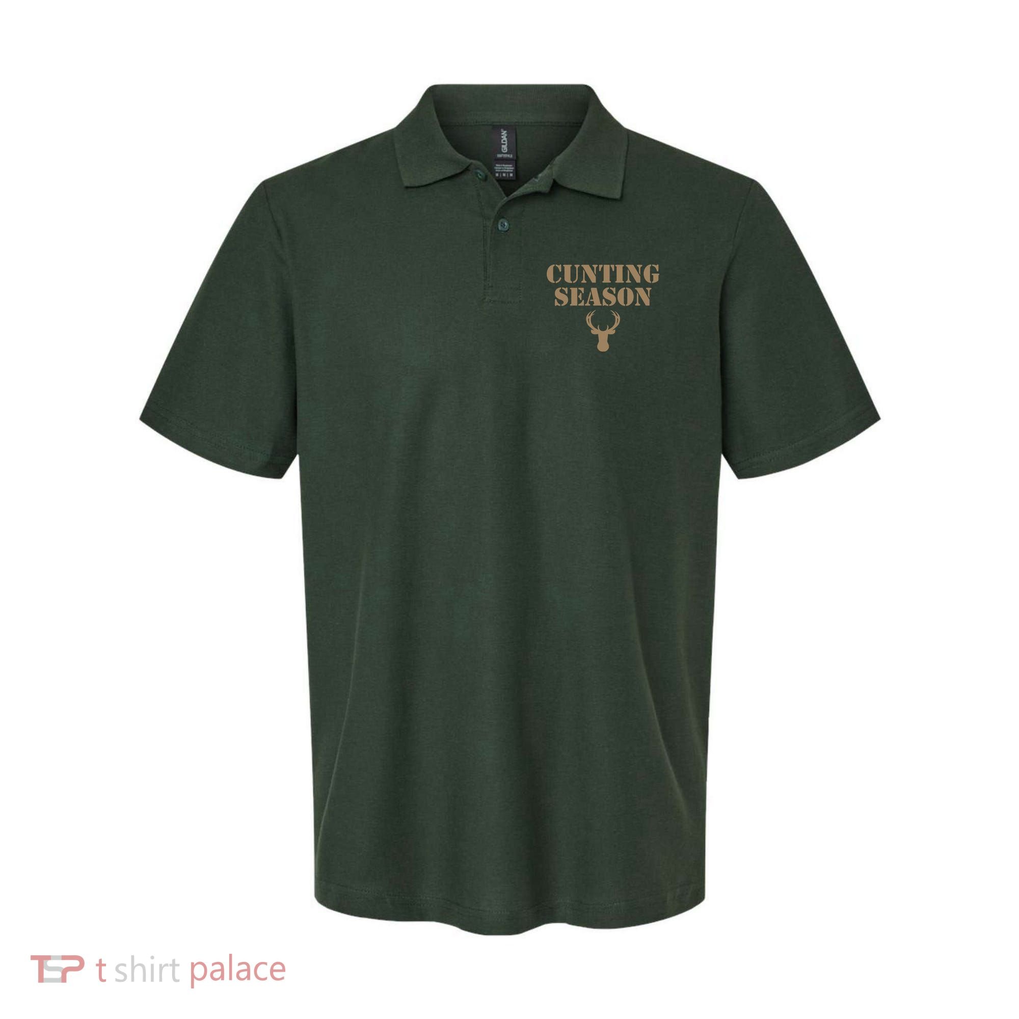 Cunting Season Hunting Season Deer Hunting Polo