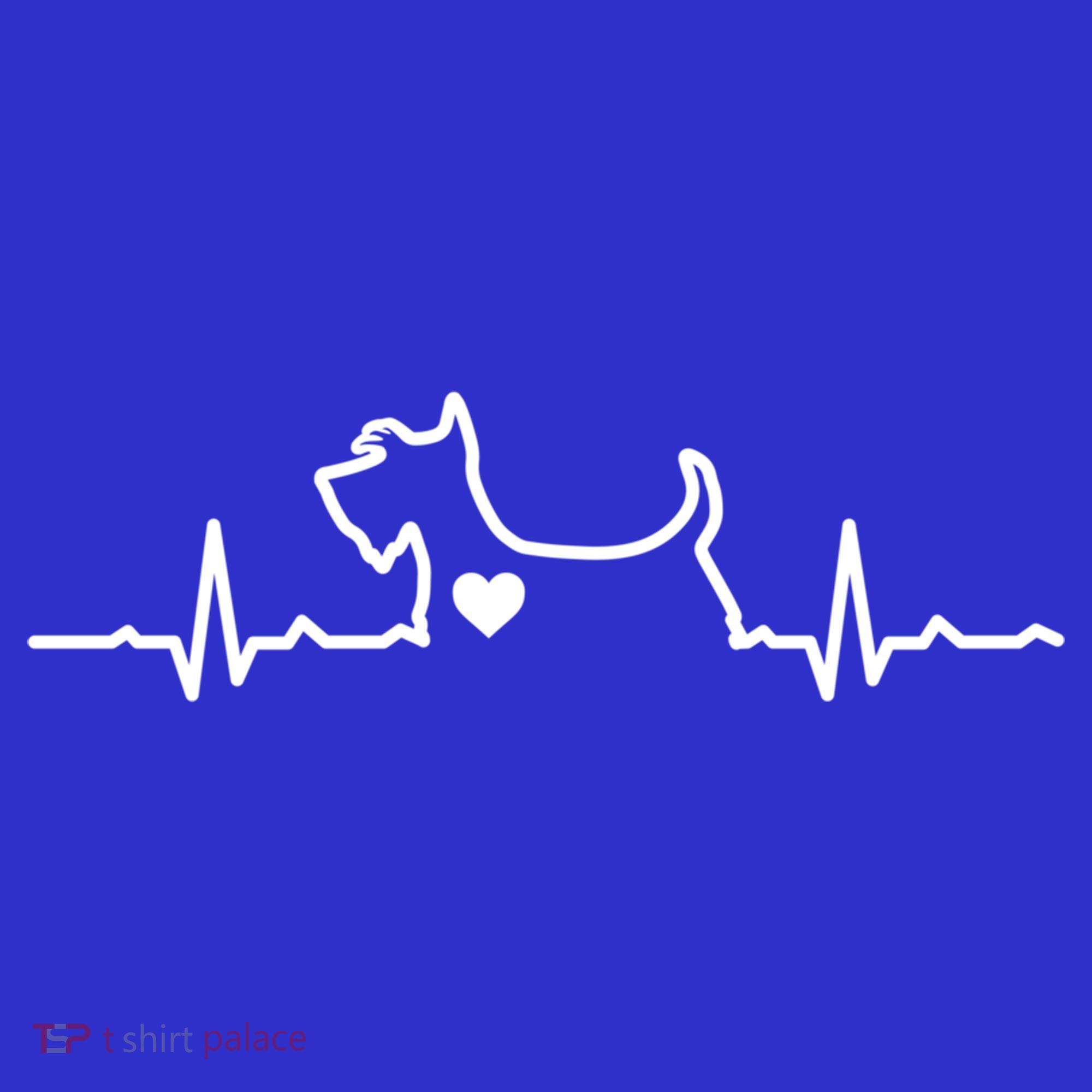 Cute Scottie Heart Heartbeat Scottish Terrier Gift Dog Lover Gift Visor