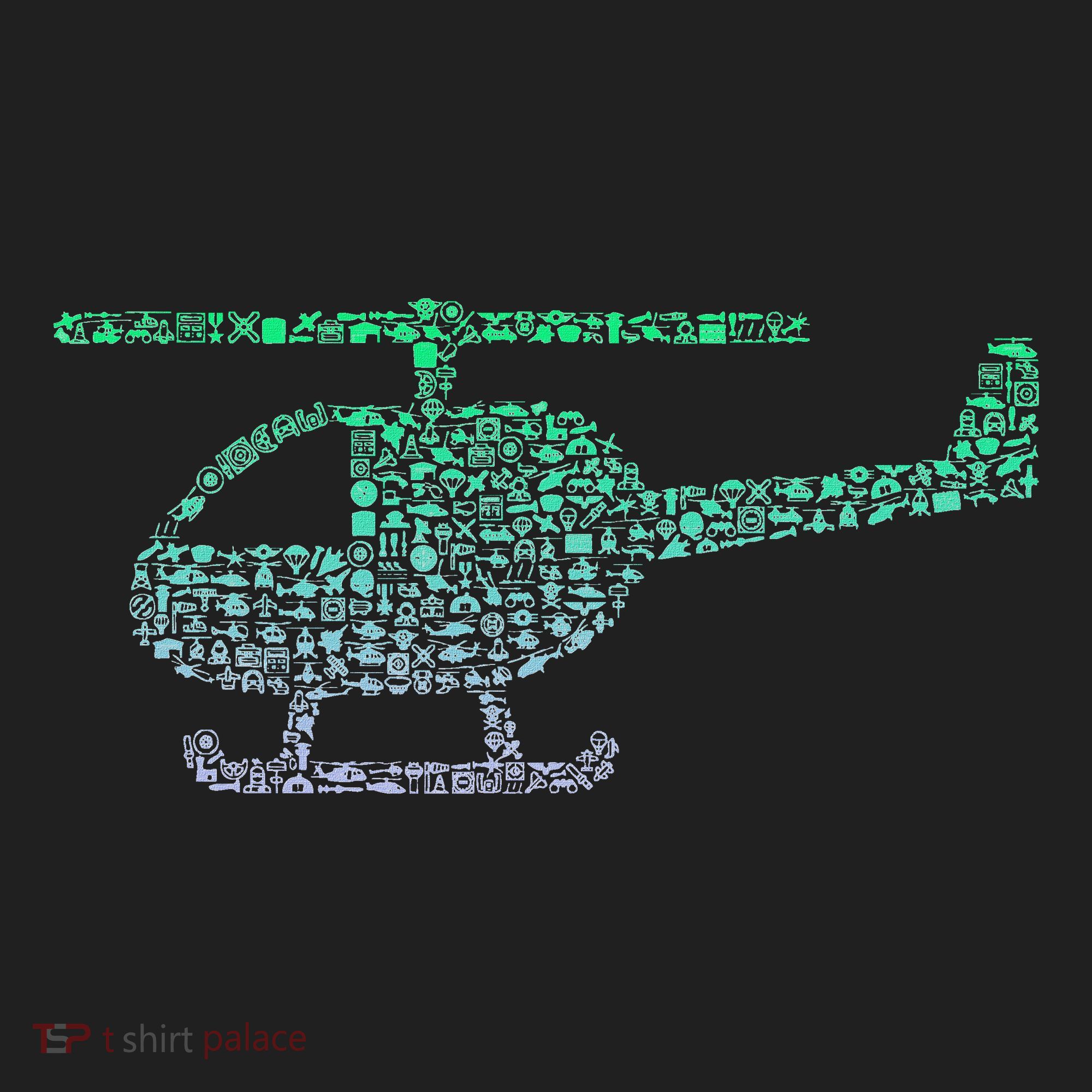 Chopper Silhouette Helicopter Pilot Helicopter Women's Sweatshirt