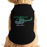 Chopper Silhouette Helicopter Pilot Helicopter Doggie Tank thumb 0