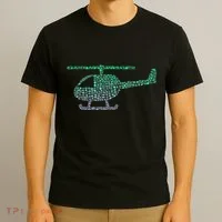 Chopper Silhouette Helicopter Pilot Helicopter T-Shirt thumb 3