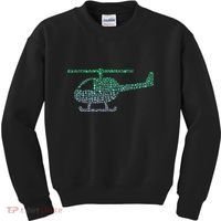 Chopper Silhouette Helicopter Pilot Helicopter Kids Sweatshirt thumb 0