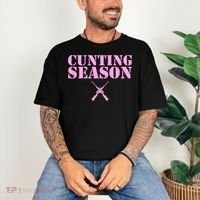 Cunting Season Hunting Counting Season Funny Comfort Colors T-Shirt thumb 3