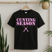 Cunting Season Hunting Counting Season Funny T-Shirt thumb 2