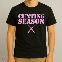 Cunting Season Hunting Counting Season Funny T-Shirt thumb 3
