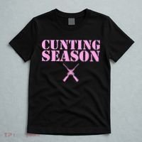 Cunting Season Hunting Counting Season Funny T-Shirt thumb 5