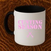Cunting Season Hunting Counting Season Funny Coffee Mug thumb 2