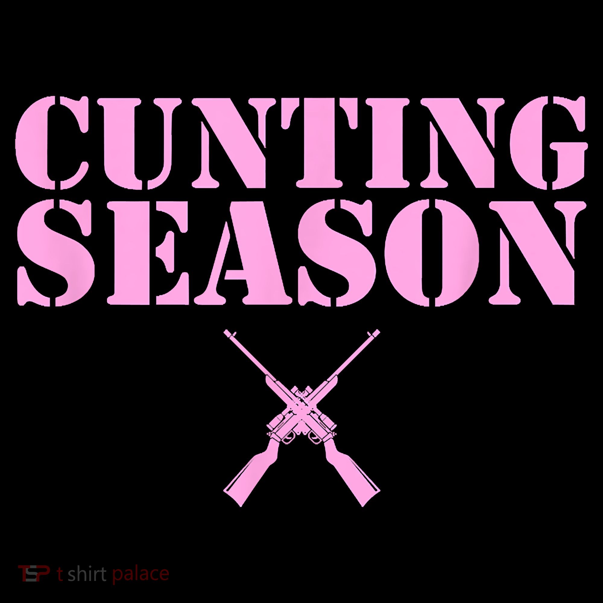 Cunting Season Hunting Counting Season Funny Coffee Mug