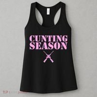 Cunting Season Hunting Counting Season Funny Women's Tank Top thumb 3