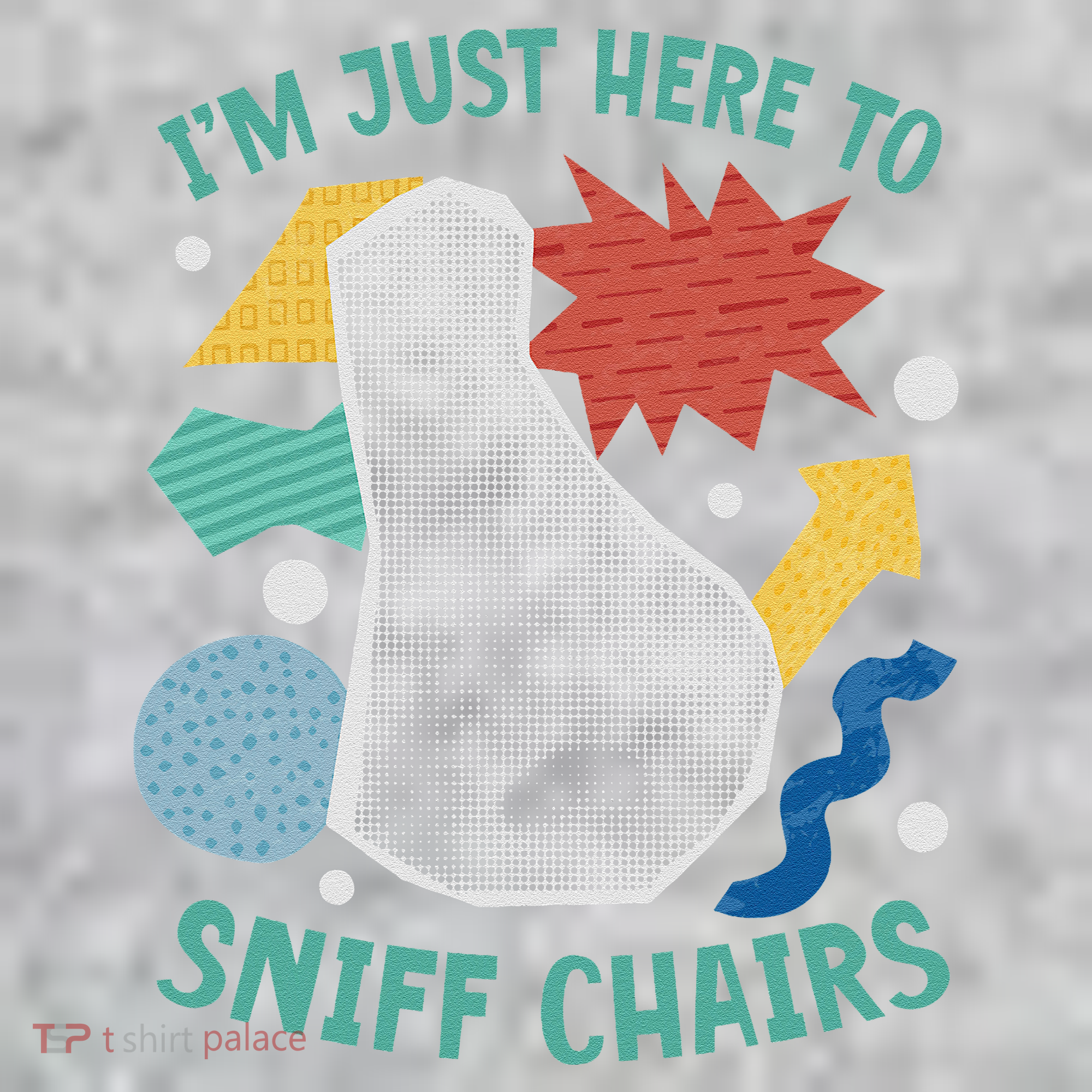 Chair Sniffer IM Just Here To Sniff Chairs Meme Humor The Baniff Cuffed Pom Beanie