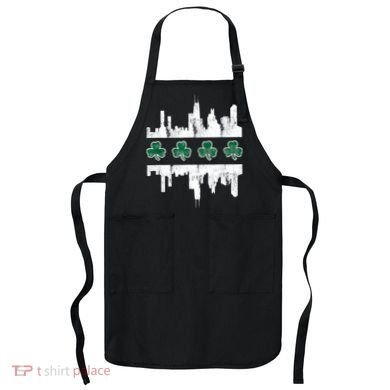 Chirish Southside Irish St Patricks Day Chicago Apron